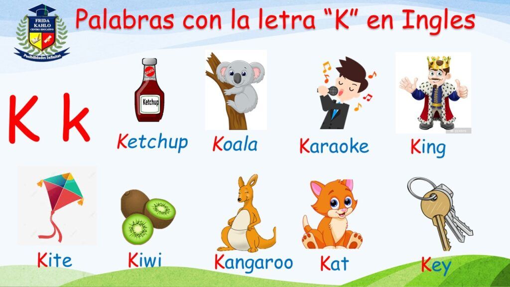 Letra K El Mejor Lugar Para Tus Hijos Preescolar Frida Kahlo